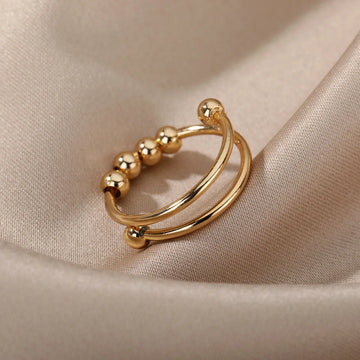 Anxiety Relief Spinner Ring – Elegant & Stress-Relieving Jewelry