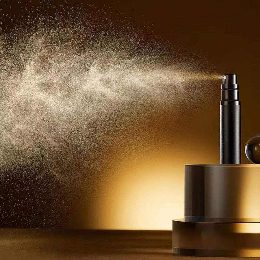 5ml Mini Aluminum Refillable Perfume Spray Bottle