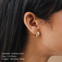 Small Stainless Steel Hoop Earrings