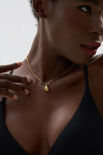 Stainless Steel Geometric Pendants for Necklace- Gold Plated