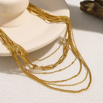 Stainless Steel Chain Necklace – Timeless & Versatile