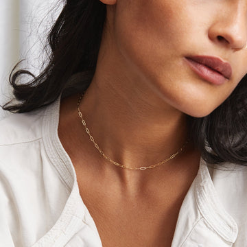 Chain Necklace – Gold Color Choker